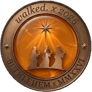 walk bronze waymark